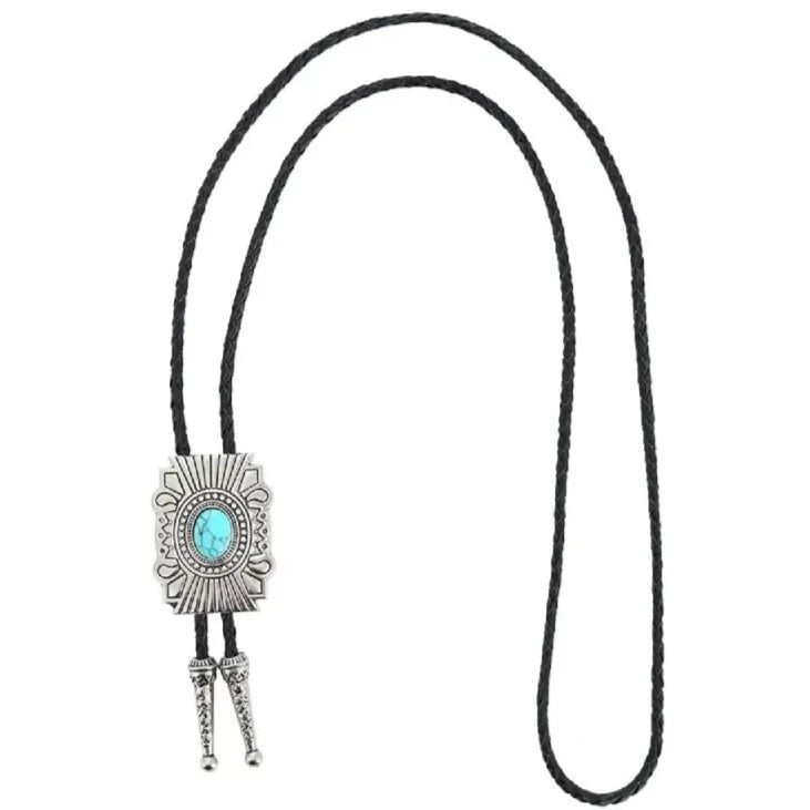 Corbata de Bolo Hombre de Plata