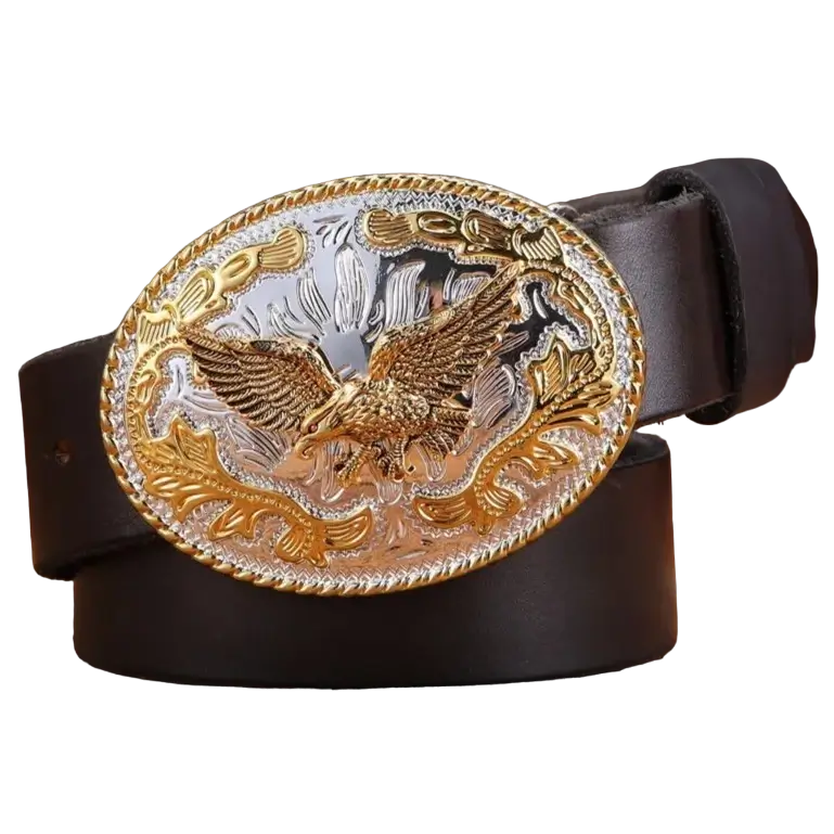 Cinto Vaquero Negro para Hombre