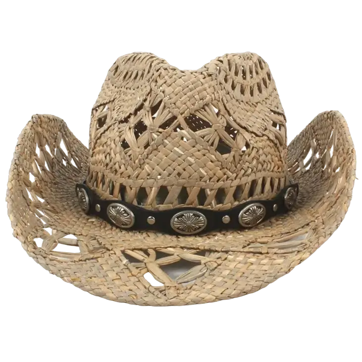 Sombrero Vaquero Tejido de Playa