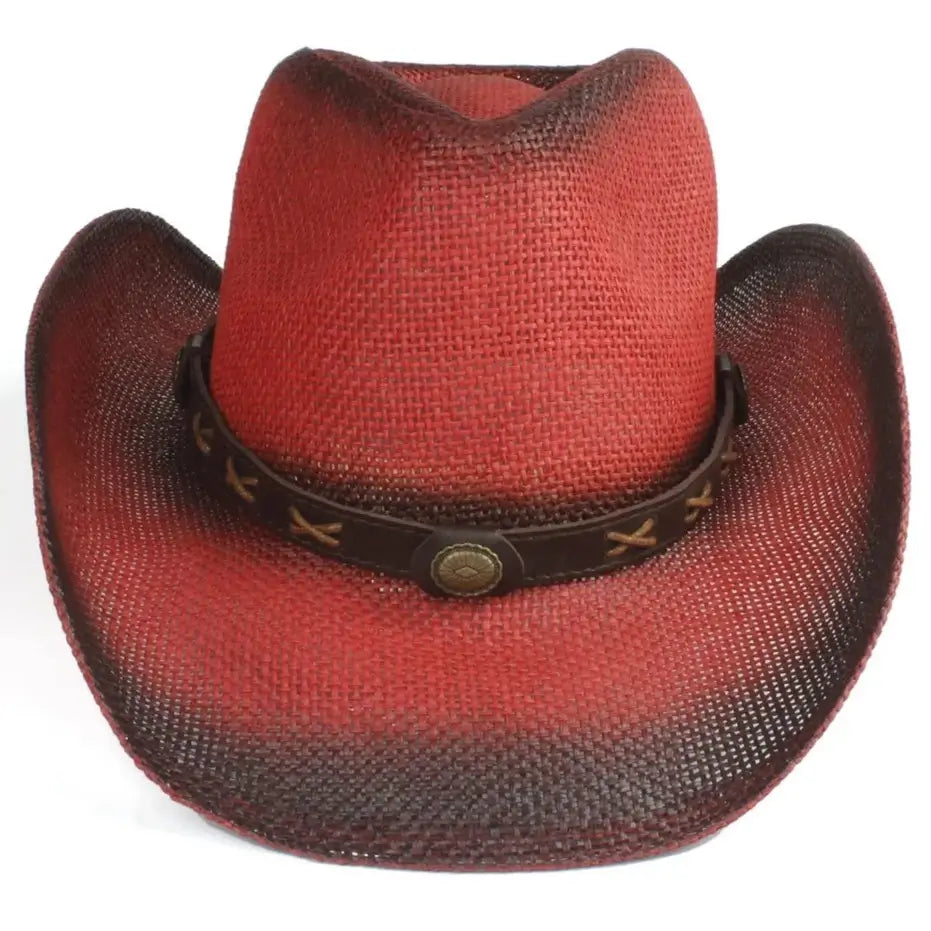 Sombrero Cowboy de Mujer Rojo
