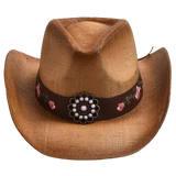 Sombrero Vaquero para Mujer de Paja