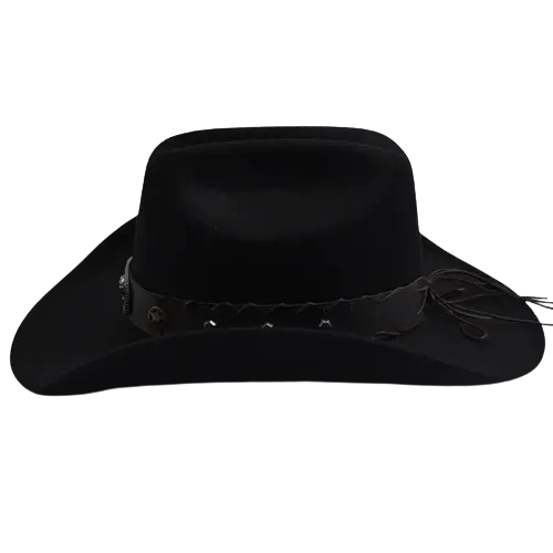 Sombrero Texano Hombre de Lana Negra