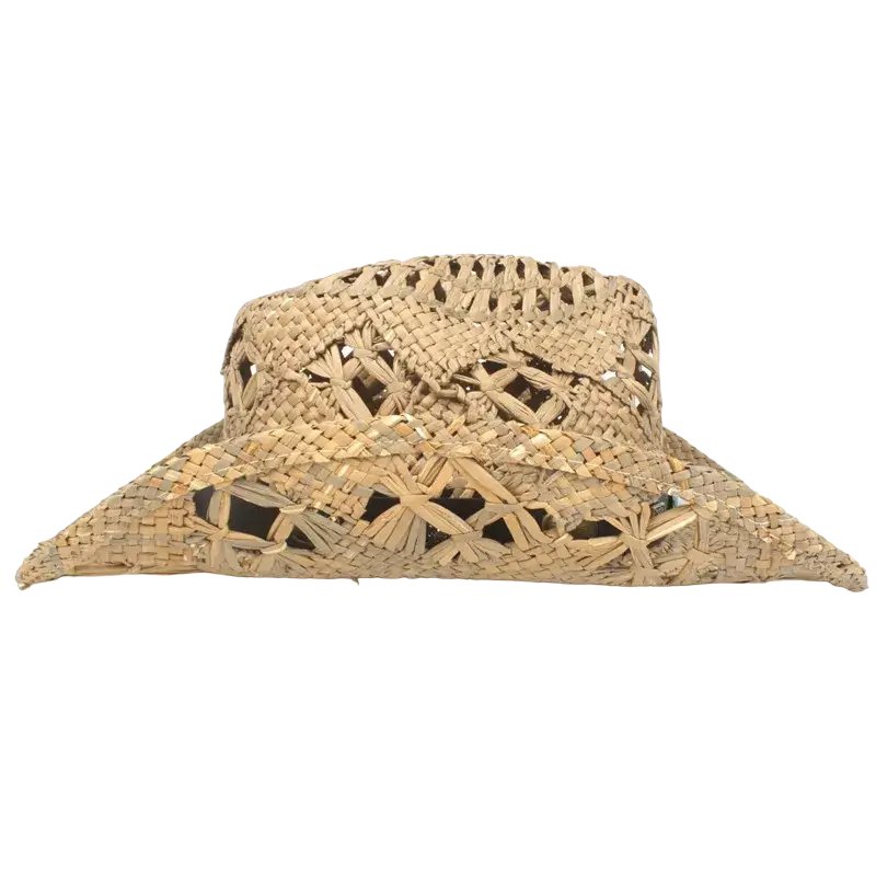 Sombrero Vaquero de Paja de Playa