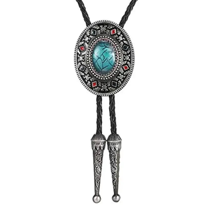 Corbata del Oeste Color Verde