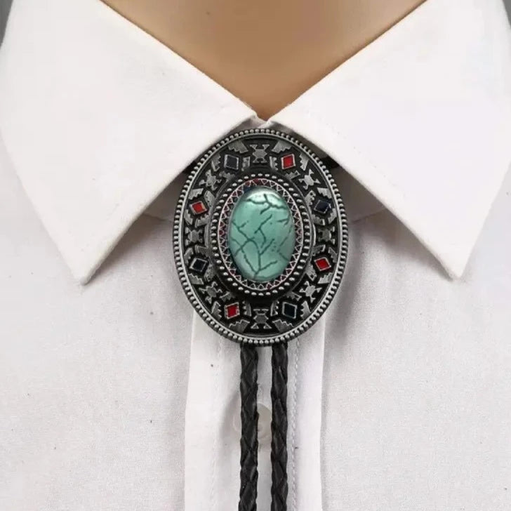 Corbata del Oeste Verde