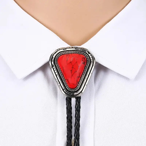 Bolo Tie Red