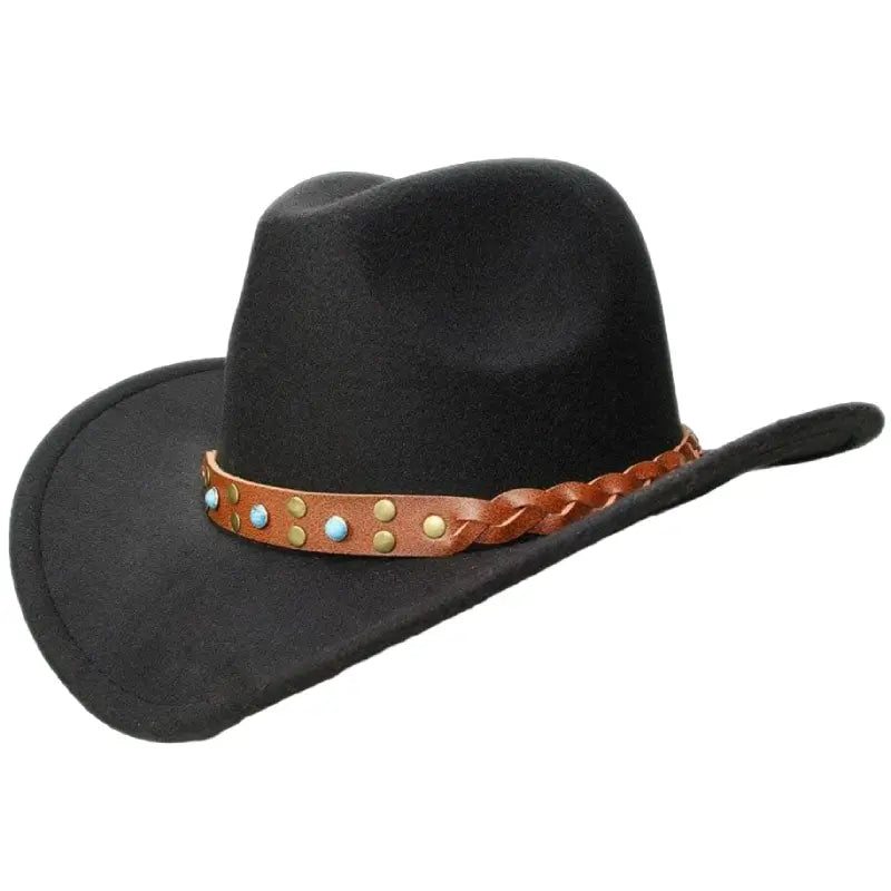 Sombrero Vaquero Negro para Niña