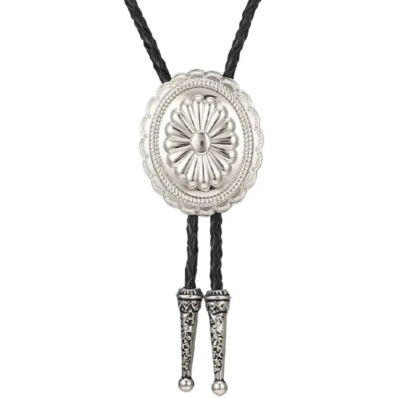 Corbata Vaquera de Plata