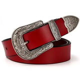 Cinturón Cowboy Rojo para Mujer