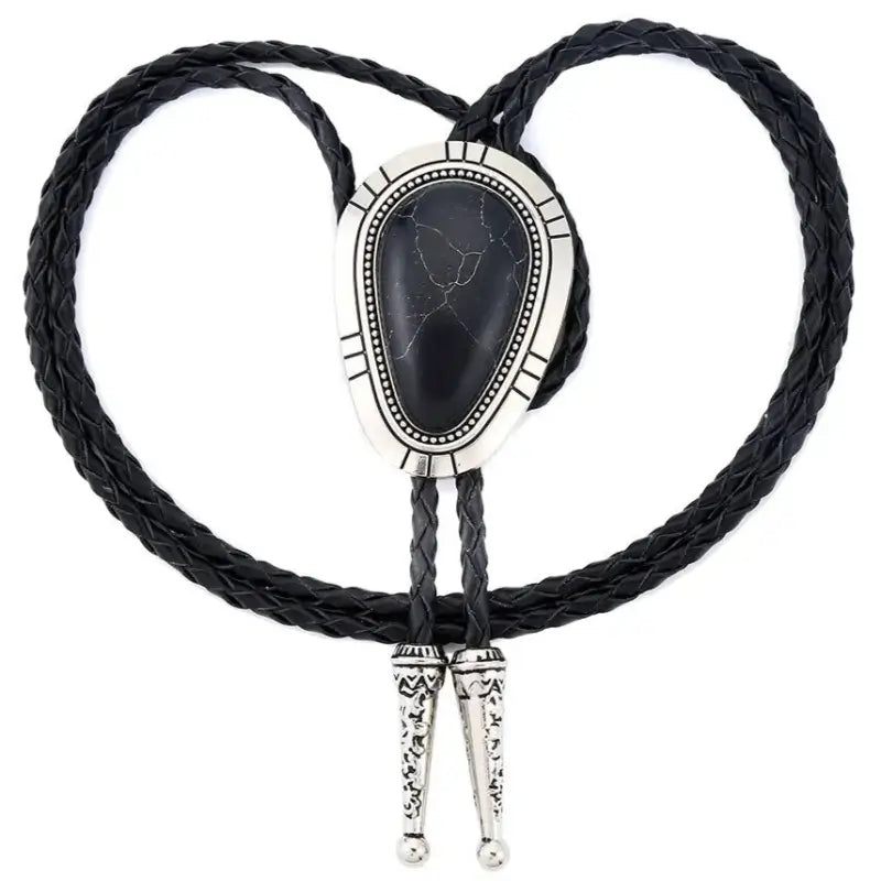 Corbata Western Negra