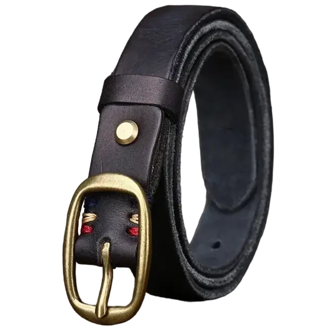 Cinturón Vaquero Negro para Dama