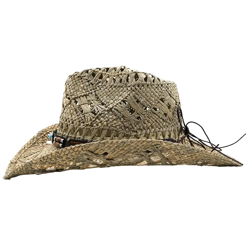 Sombrero Vaquero Tejido del Oeste