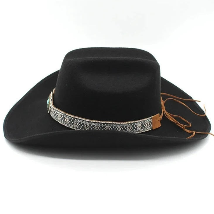 Sombrero Estilo Cowboy de Lana