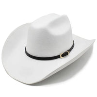 Sombrero Vaquero Hombre Blanco