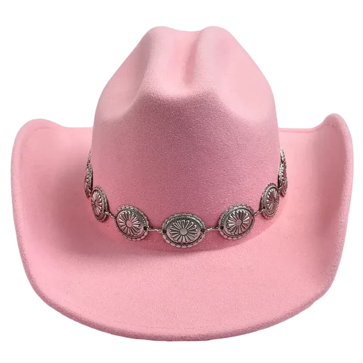 Sombrero Cowboy Rosa de Lana