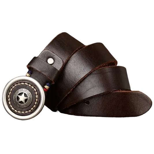 Cinturón Hebilla Estrella Texana