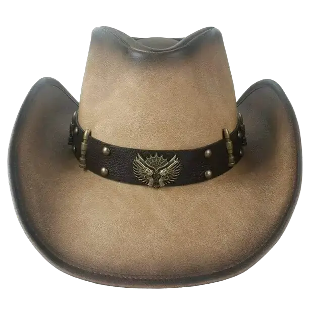 Sombrero del Oeste Americano de Cuero