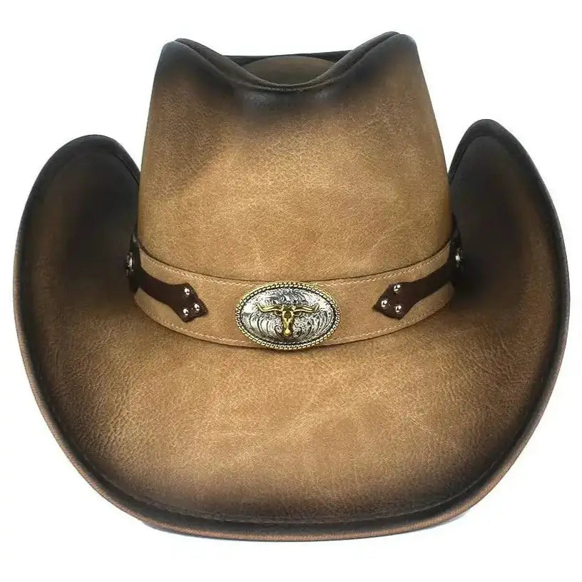 Sombrero Vaquero de Piel Antiguo